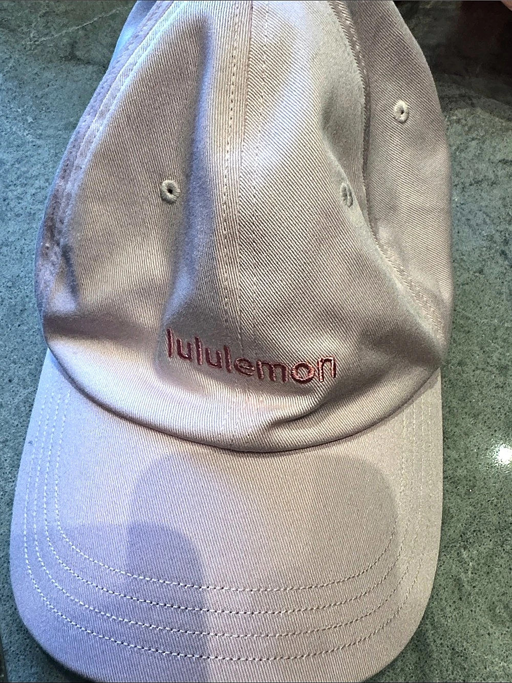 lululemon Classic Ball Cap Wordmark Pink S/M